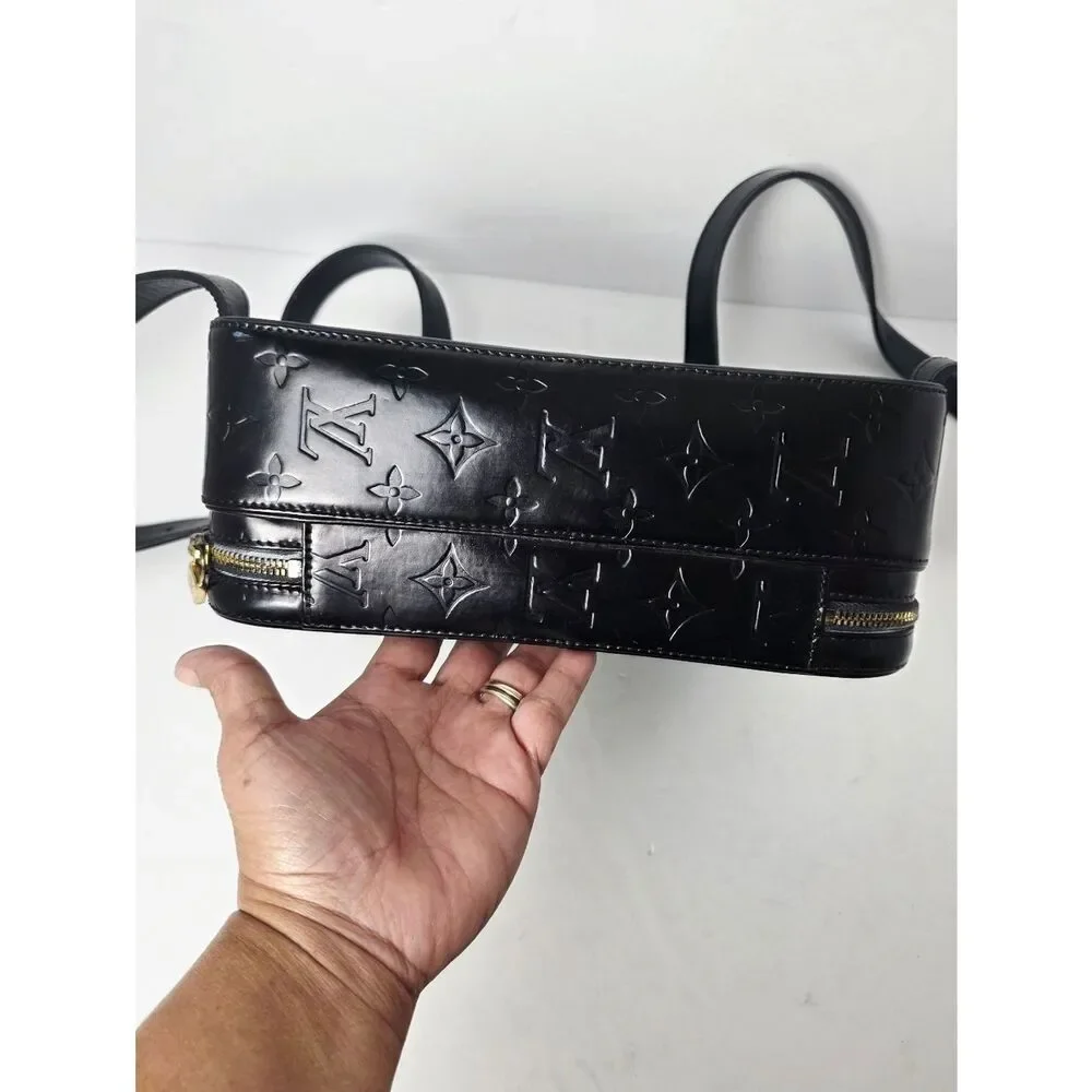 Louis Vuitton Monogram Vernis Dyed Backpack Black